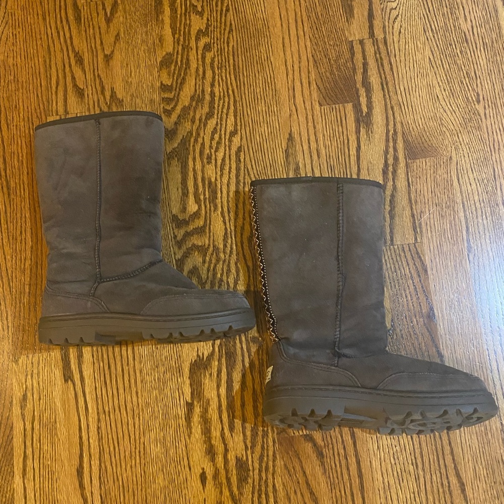 Fur lined UGG boots